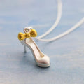 Wholesale New Fashion Jewelry Chain 925 Silver High Heels Necklace for Women