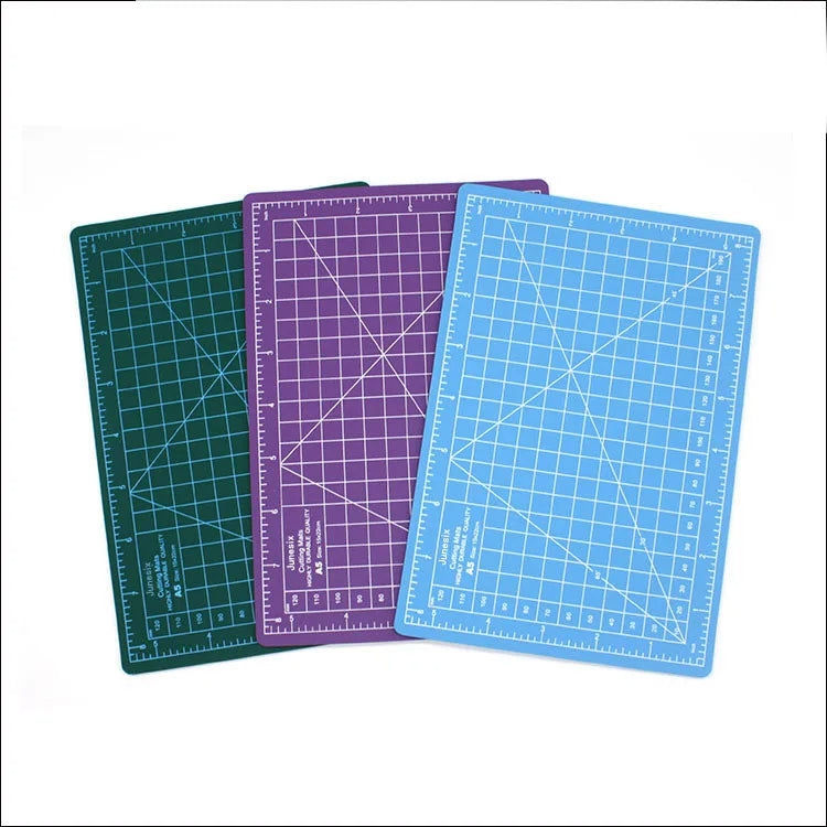 A5 Clear PVC Manual Model Paper Cutting Board School Office and Engineer Friendly A5 Cutting Mats
