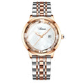 CHENXI 317 New Luxury Fashion Women Crystal Watches Waterproof Quartz Watch Ladies Leather Bracelet Wristwatch Montre Femme