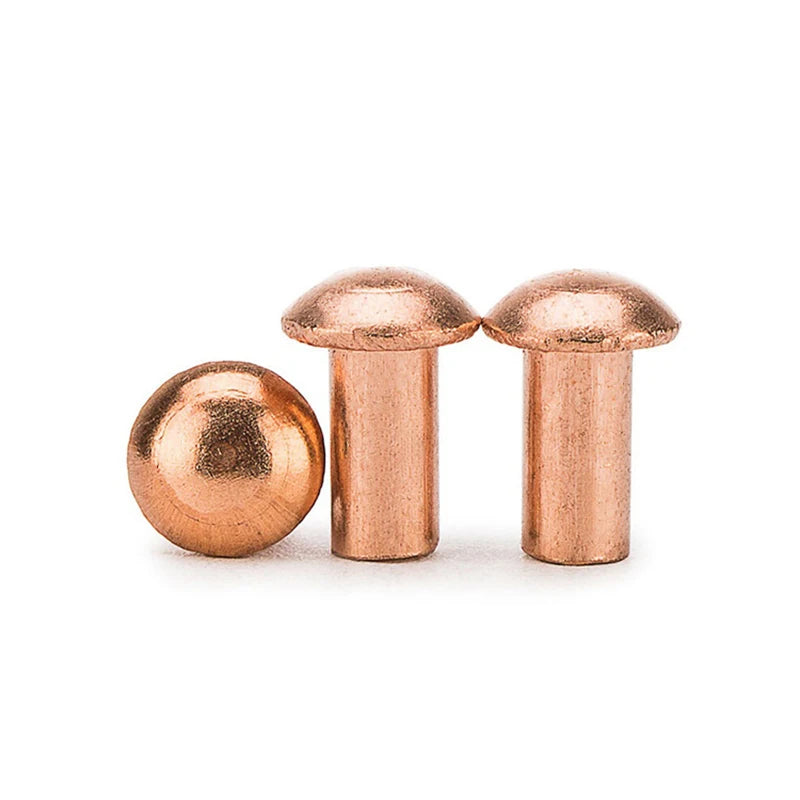 Customized Copper Truss Head Solid Rivets With Nicle