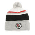 Custom Outdoor Pattern Logo Warm Pom Jacquard Winter Knitted Hats Beanie for Men