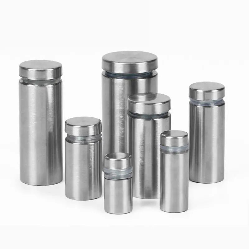 Factory Direct Double Head Advertising Light Glass Screw Acrylic Plate Set Screw Pair Lock Screw