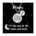 Stainless Steel Mom Necklace Jewelry Gifts for Mother Mum I'll always Be Your Little Girl You Will always Be My  Angel Necklaces
