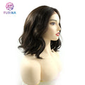 Furina  Temperatura Lace Wig Short Bob 13x4 Front Lace Wig Wholesale Short Wavy Korea Heat Resistant Lace Frontal w