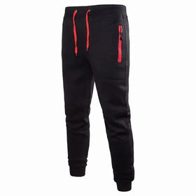 Mens Casual Work Pants Multi Pocket Trousers Men Large Drawstring Sports Pants Pantalon Cargo