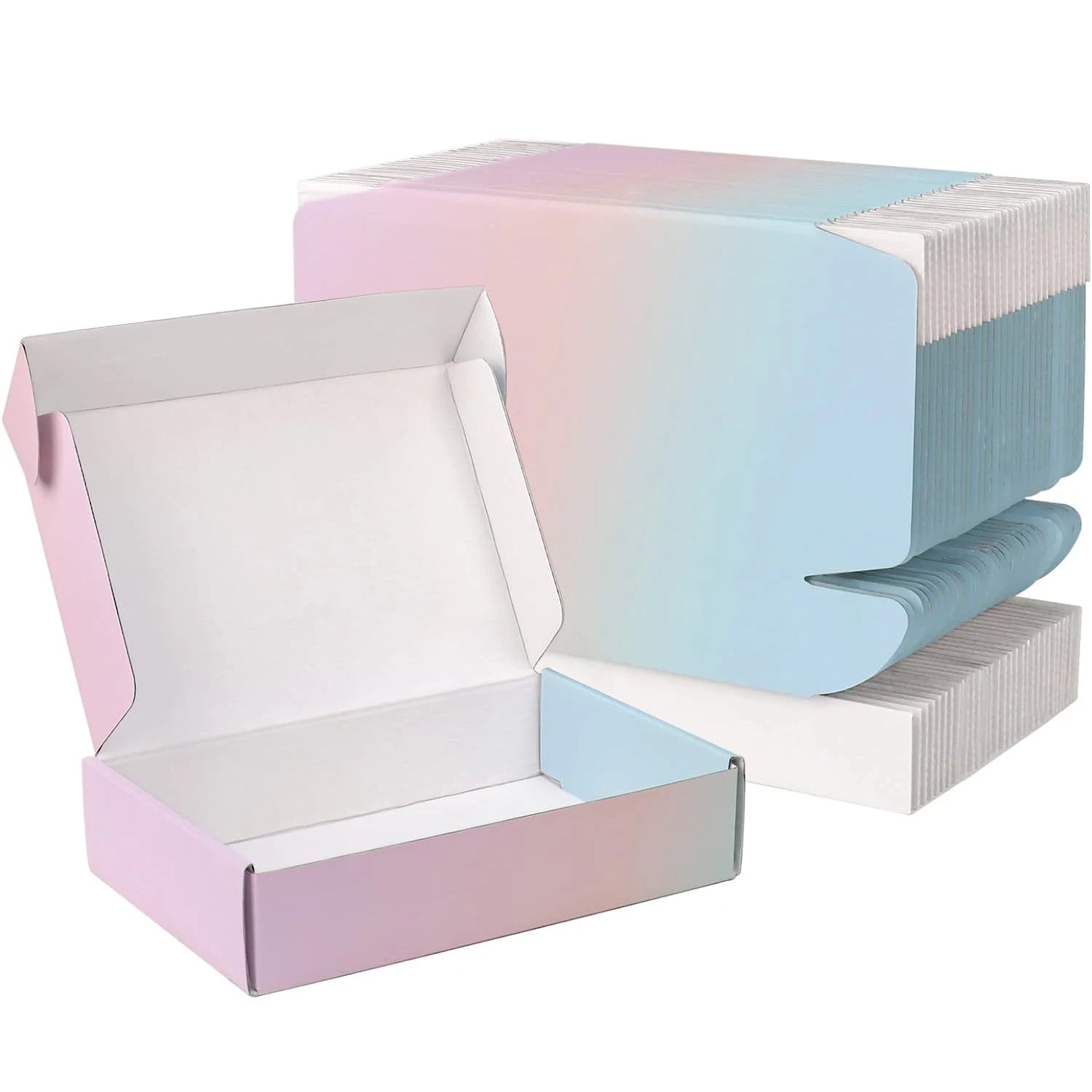 Eco Friendly Recyclable Custom Design Logo Printed Corrugated Paper Cardboard Gift Packaging Shipping Mailing Box