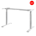 Ergonomic Durable Electric Computer Desk Smart Height Adjustable Extendable Two Motor Metal Frame Assembled Standing Desk CE FCC MegaBDM