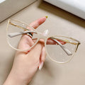 2025 Hot Sell Tr90 Metal Pin Anti-Blue Light Glasses Frame Women Glasses Frame Fashion Optical Eyeglasses