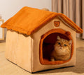 Newly Designed Detachable PP Cotton Filled Luxury Pet Bed and Dog Bed and Cat Bed Warm Cat and Dog Room