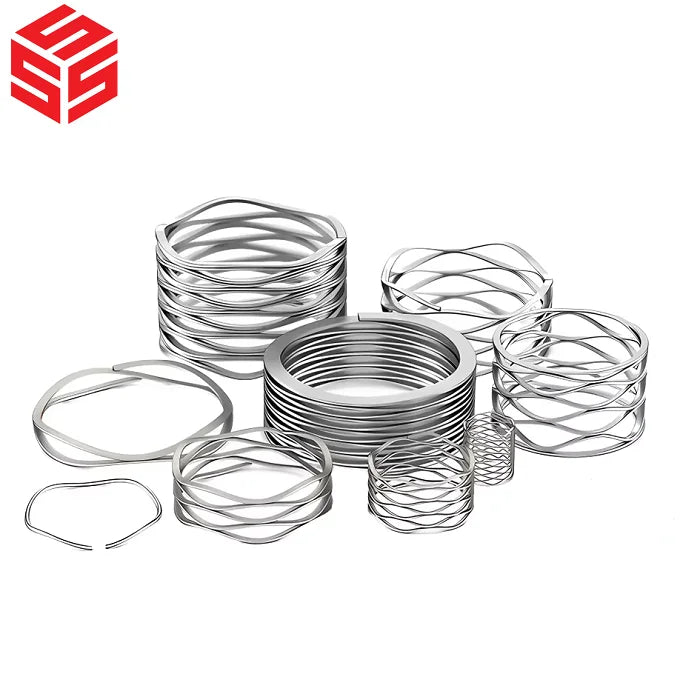 High Quality Stainless Steel Wave Spring Coil Extension Various Industrial Applications for Washing Machines and Sports Shoes
