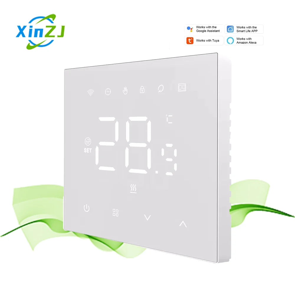 XZJ Tuya Wifi Smart Thermostat Thermostat Floor Heating With Smartlife APP Voice Remote Control
