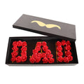 Wholesale Customized Father's Day Rectangle Gift Cardboard Packaging Flower Box