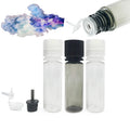 Transparent Empty Plastic PE Eye Dropper Bottle 5ml 10ml 15ml 30ml Eyedrop Liquid Bottles Squeeze Eye Dropper Bottle With Cap