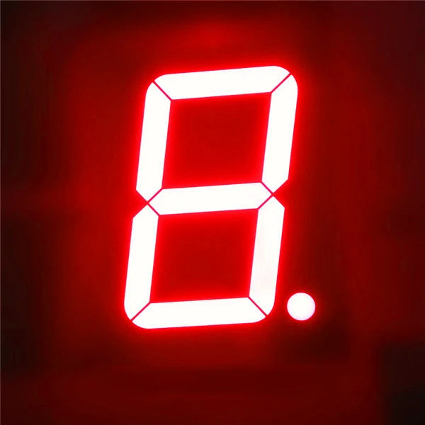 HOUKEM-40011-BSR Seven Segment 100 mm 4 Inch 7-segment Led Display