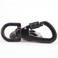 Baichao M16 Zinc Alloy Lightweight D Shape Rotating Dog Clip Swivel Locking Chain Snap Carabiner Hook for Mining Camping Pet Use