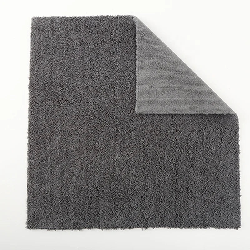 Manufacturer 40*40cm 400Gsm Edgeless Long Pile and Short Pile Microfiber Warp Knitted Cloth Car Detailing Towel