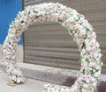 S02399 Artificial Flowers Arch Autumnal Wedding Table Runners Garland Flower Arch Decoration Peony Arch Flower for Party Wedding