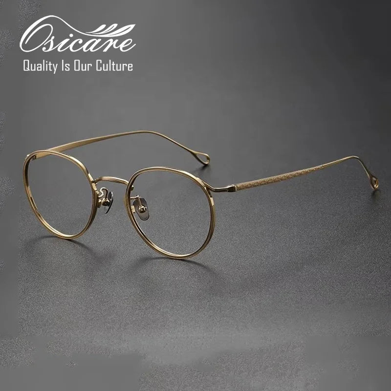 Engrave Kacamata Titanium Brand Style Full Eyewear Luxury Spectacles Eyeglasses Japan Wear Branding Eye Glasses Optical Frame