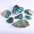Wholesale Natural Africa Turquoise Rough Rock Raw Uncut Stone Minerals Specimen Gemstone for Decoration