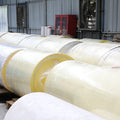 Manufacturer 40gsm/50gsm/60gsm White/Yellow/Blue Glassine Jumbo Roll Coated Silicone Water Activated Hot Melt Adhesive Single