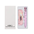 Wholesale 4 in 1 Makeup Pen Eyeliner Highlighter Brow Pencil Lip Liner Custom Logo Automatic Vegan Makeup Pencil Kit