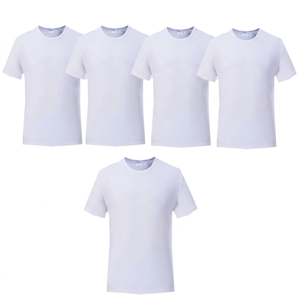 Sublimation Shirts 100 Polyester t Shirt Wholesale USA WAREHOUESE Tee T-shirt 100% Polyester Sublimations Blank Mens t Shirts