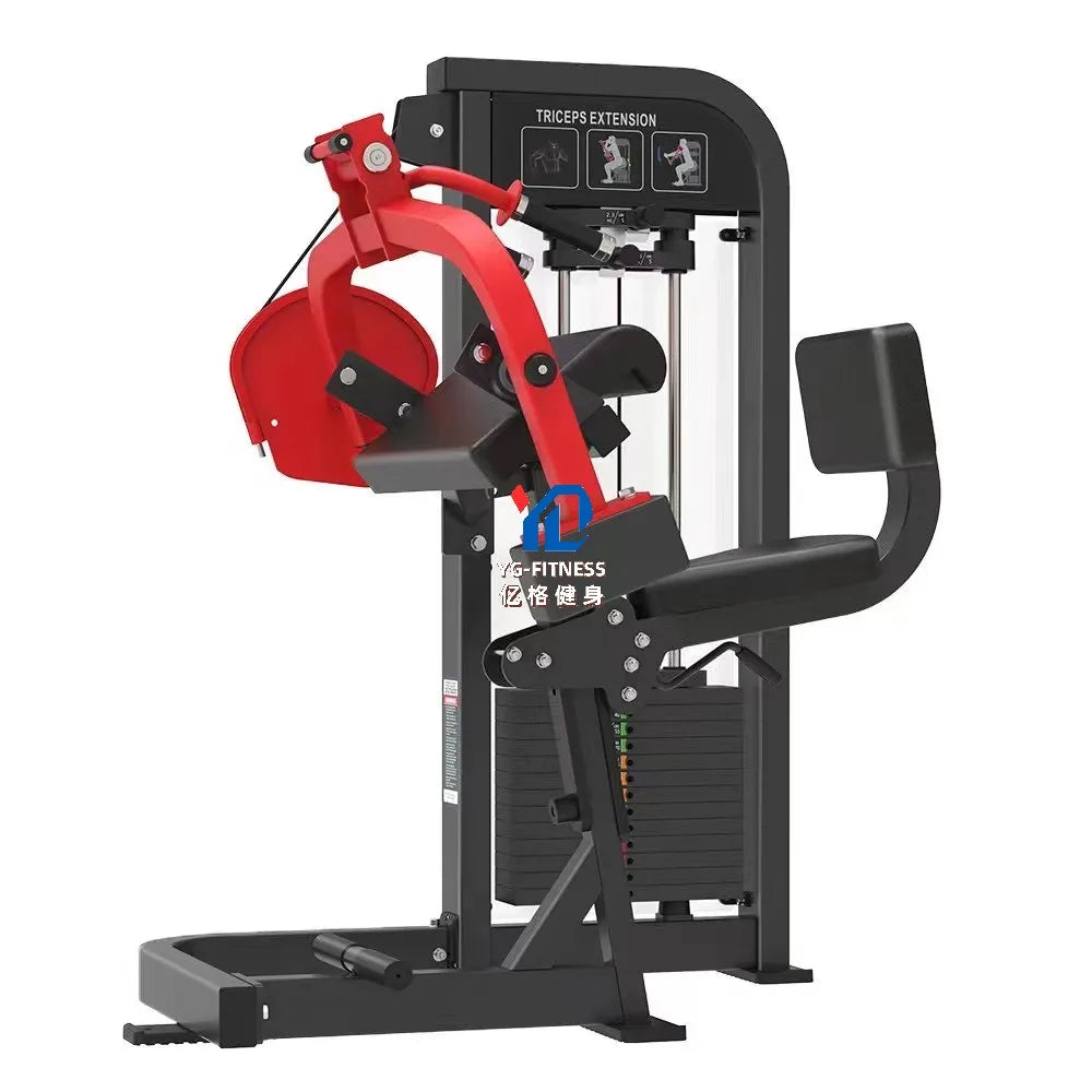YG-8010 YG Fitness Commercial Fitness Gym Equipment Wholesale Bodybuilding Machine Biceps Curl Triceps Extension
