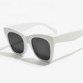 Fashion Acetate Streetwear Sunglasses Bright White Frame Sun Glass Sunglass 2025 Women Men Luxury Shades Square Trend