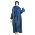 2023 Open-Front Cotton Linen Cardigan Dress New Turkey Design Dubai Maxi Kaftan for Women Traditional Muslim Clothing Accessory