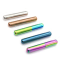 Wholesale Classic Aluminium Travel Box for Single Cigar Tube Mini Pipe Holder Smoker Storage Accessories Cigar Accessories