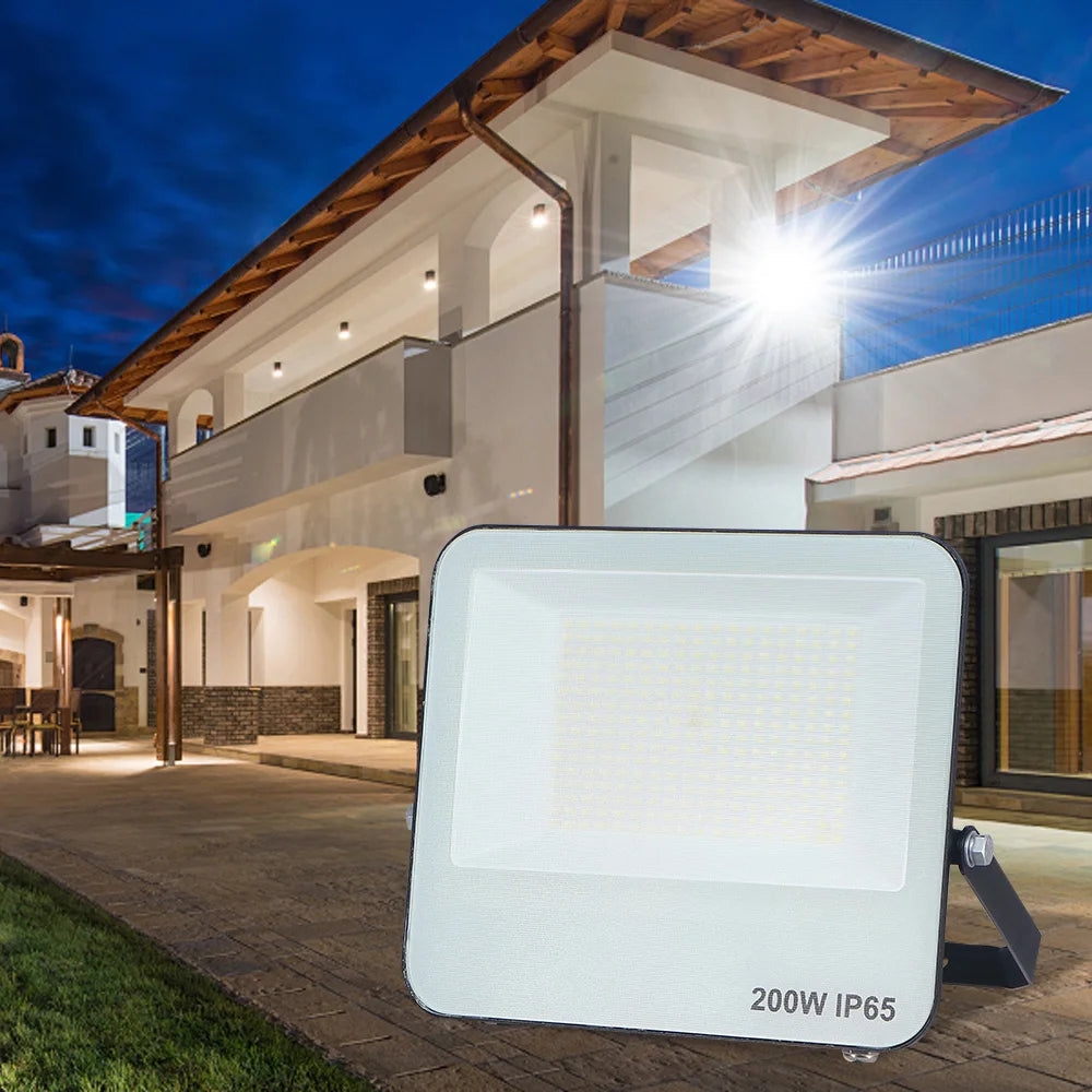 KCD 50w 100w 200w 300w 400w 500w Watt IP66 Anti-glare AC Outdoor Projector Lamp LED Floodlights Commercial Flood Light MegaBDM