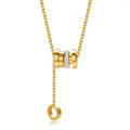 Stainless Steel Jewelry Wholesale Women's Stainless Steel Necklaces Heart-shaped Sunflower Jewel Animal Pendant Necklaces