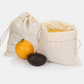Reusable Produce Bags Washable Organic Cloth Muslin Produce Bread Bag Drawstring Cotton Vegetable Bags
