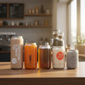 Manufacturer 250ml 330ml 355ml 400ml 500ml clear Drink Pet Can Bottle with Easy Open End for Beverage Drink Beer and Soda