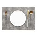 Placemat Pu Leather Leather Dye Sublimation Placemats Leather Mat