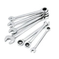 High Grade 72 Teeth CRV Steel 8mm Metric Ratcheting Combination Wrench 12PT Customizable OEM Support