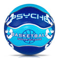 PSYCHE Patented Design Full Panel Printing PU Indoor Outdoor Basketball Size 7 for Training