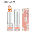 Wholesale Luxury Organic Vegan Lipstick Glossy Labiales 5g Crystal Jelly Lip Balm Flower Style Fashionable Al Mayor Lipstick