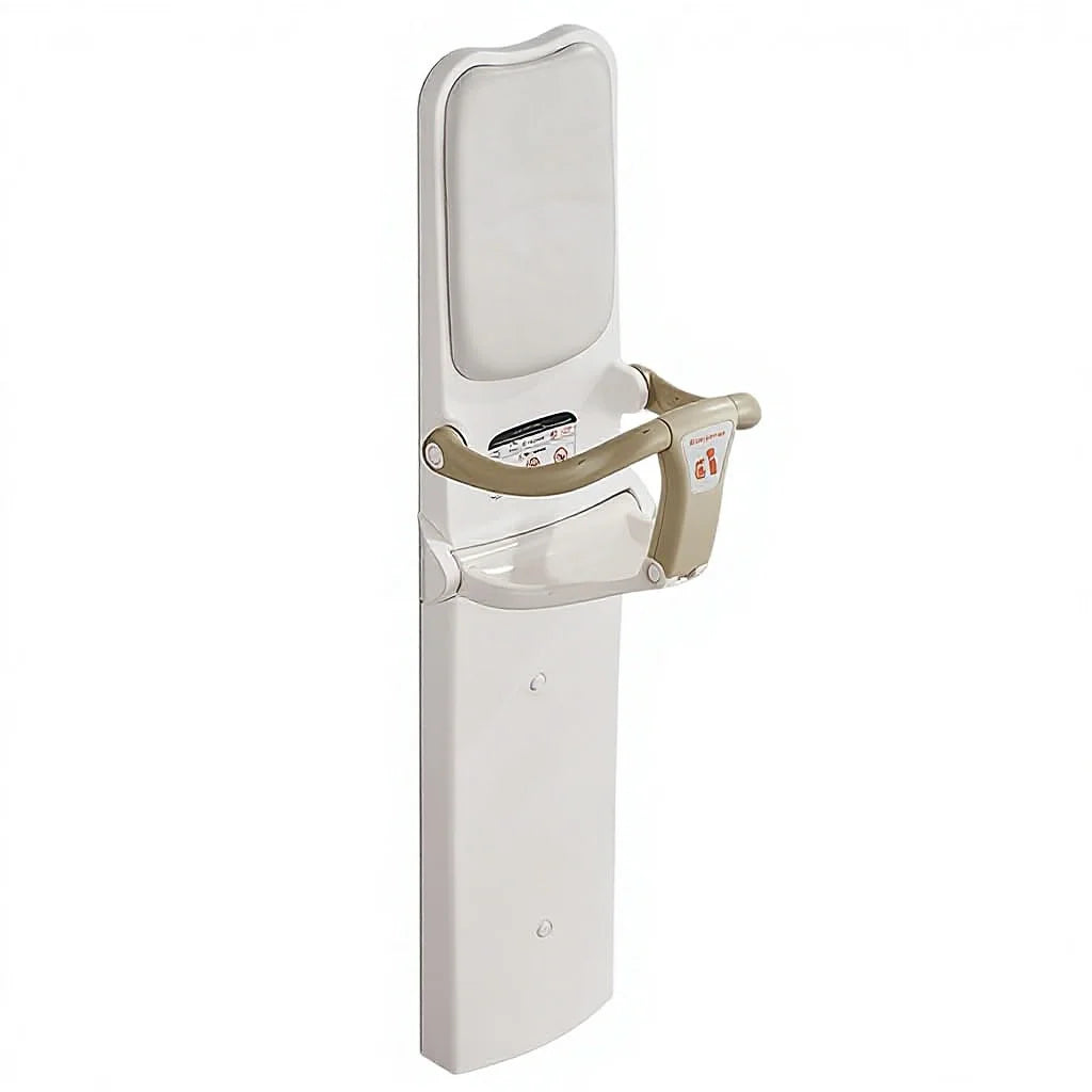 Good Quality Restroom Mother and Child Rooms Nursing Chair Floor-Mounted  Baby Feeding Chair Foldable Baby Care Safety Chair