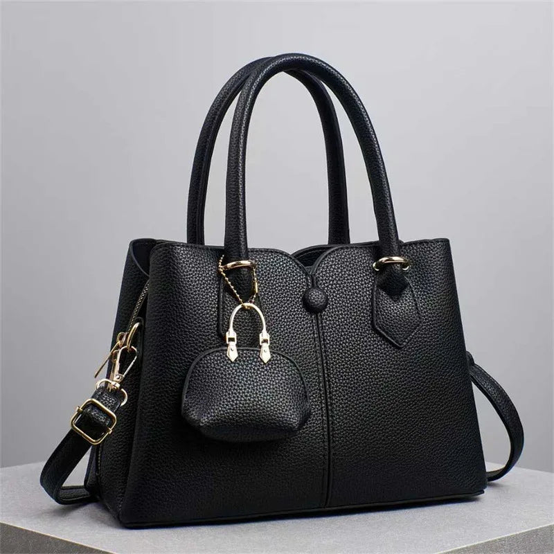 Factory's In-Stock High-End Women's Handbag Large Capacity Crossbody Bag with Zipper Closure  Lining for Summer