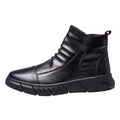 Men's High Top Leather Labour Protection Shoes Soft Bottom Men's Anti-smashing Work Shoes Anti-puncture Comfortable Safety Shoes