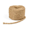 Natural Hemp Twisted Jute 6mm Braided Woven Rope Colorful Decorative Twisted Jute for Packaging DIY and Decorative Use