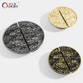 Oukali New Chinese Classical Auspicious Clouds Drawer Gold Handle Antique Cabinet Handle Wardrobe Handle