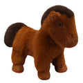 Super soft horse plushie doll adorable furry horse plush toy cozy simulation horse stuffed animal toy birthday gift