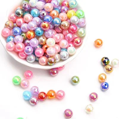 Manufacturer Colorful Acrylic ABS Imitation Pearl Beads for Jewelry Making