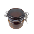 Vacuum Plastic Storage Jar With Plastic Cover Jars Seal Lids / Heat-resistant Plastic Jar with Clip Top Lids