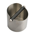 Household Coffee Knock Box Espresso Tools Round Shape Stainless Steel Portafilter Coffee Ground Knock Box