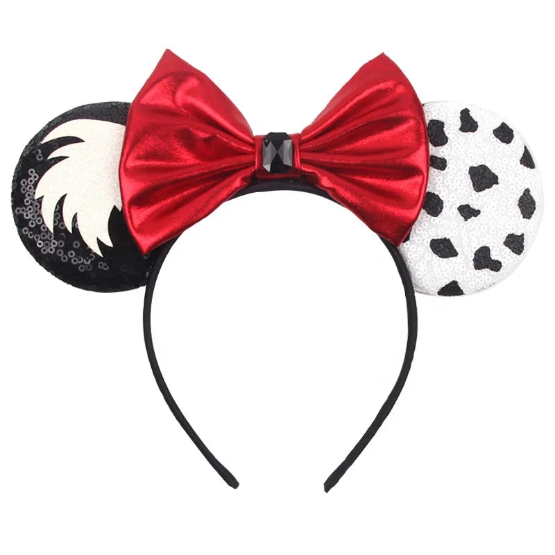 Ziming New Fashion Kids Candy Party Festival Bow Headband Mouse Ears Kids DIY Party and Costume Ball Head Wear