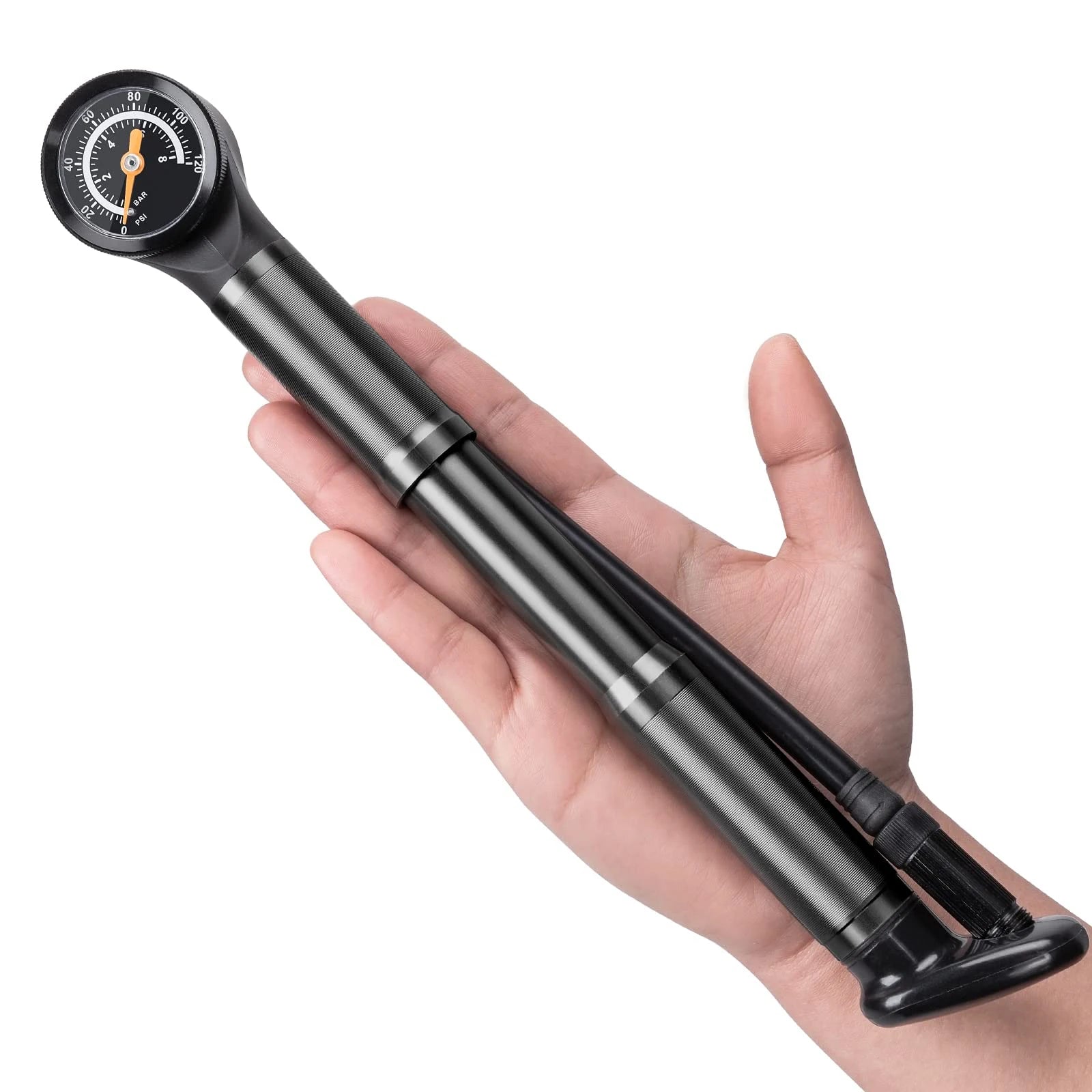 Portable Mini Aluminum Alloy Bicycle Hand Pump From Golden Supplier China Manufacturer for French Valve