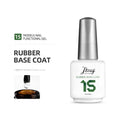 JTING Hot Selling Nail Art Rubber Base Gel Top Coat Uv Gel Nail Polish OEM Free Custom Private Brand and Bottle Available
